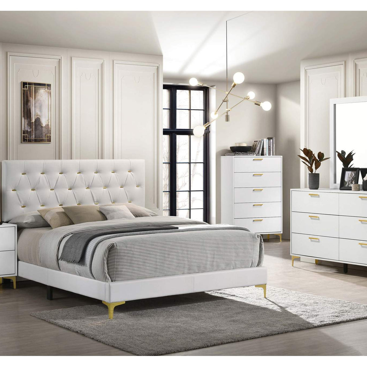 224403 Kendall 6-drawer Dresser White