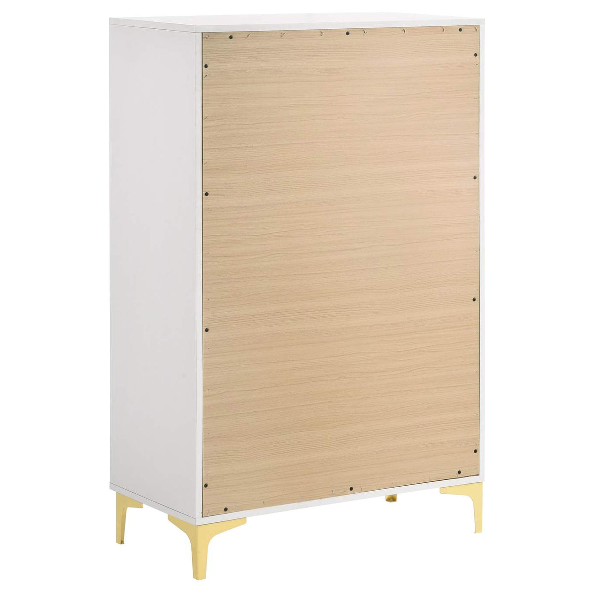 224405 Kendall 5-drawer Bedroom Chest White