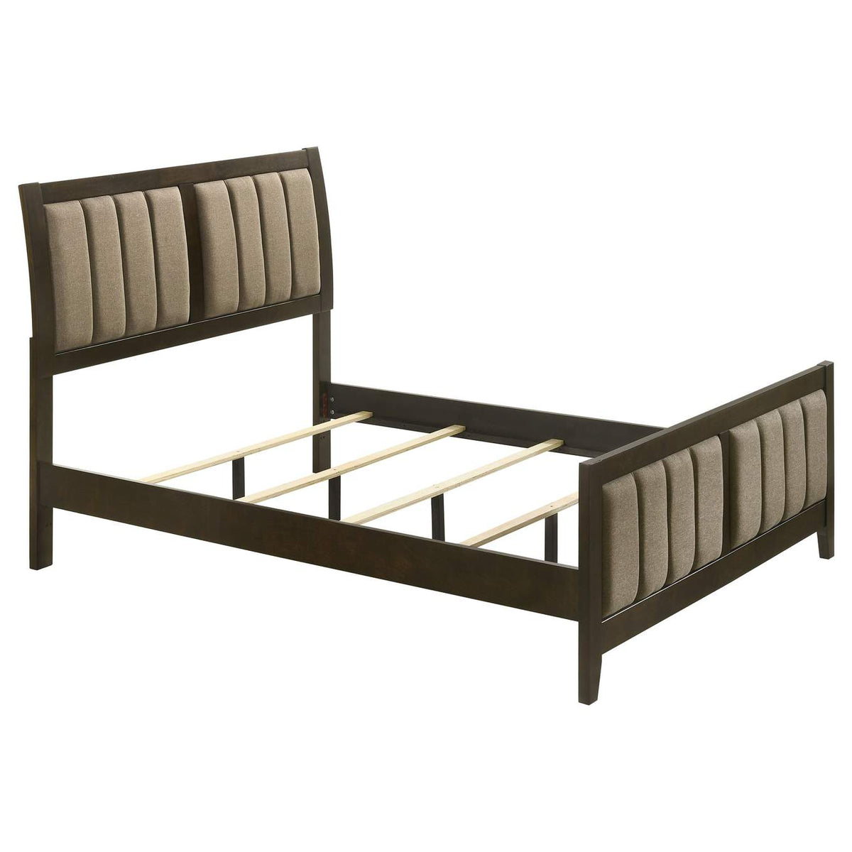 224421F-S5 Wilkes 5-piece Full Bedroom Set Dark Cocoa