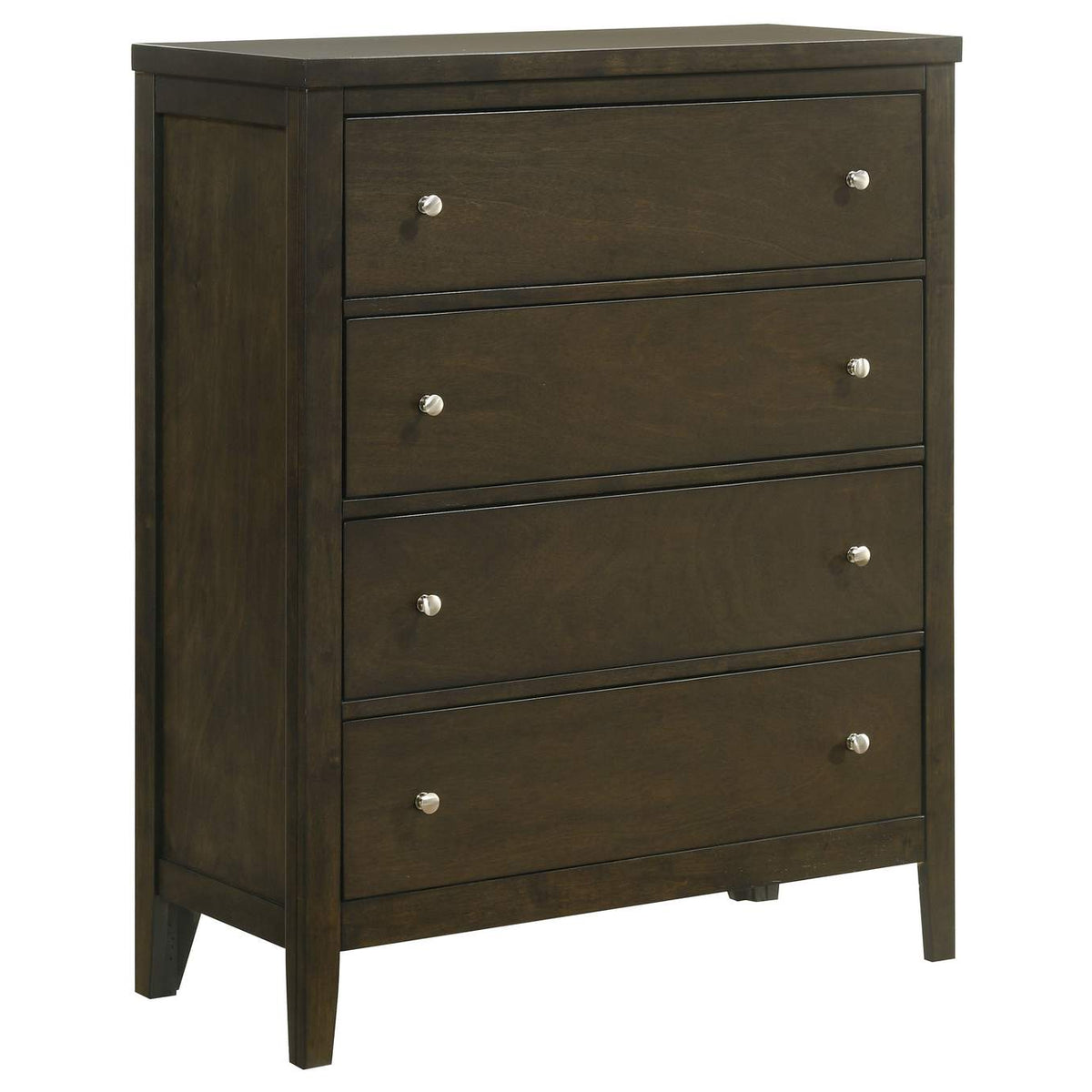 224421F-S5 Wilkes 5-piece Full Bedroom Set Dark Cocoa