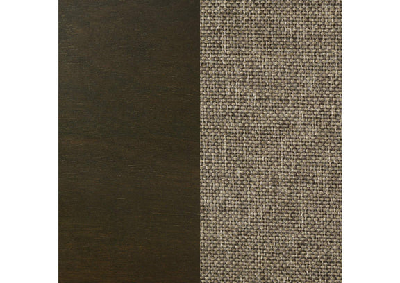 224421F Wilkes 51-inch Upholstered Full Bed Dark Cocoa