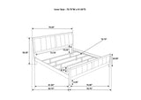 224421KE-S4 Wilkes 4-piece Eastern King Bedroom Set Dark Cocoa