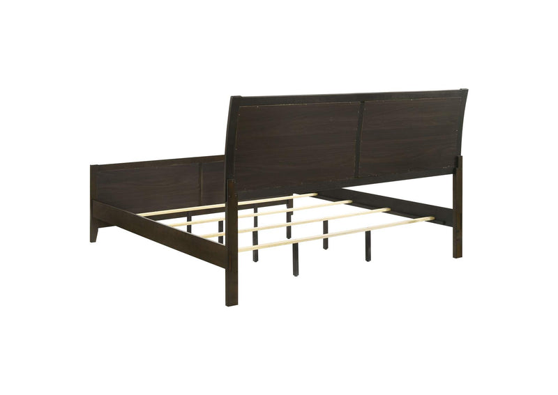 224421KW-S4 Wilkes 4-piece California King Bedroom Set Dark Cocoa