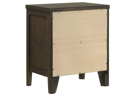 224421KW-S4 Wilkes 4-piece California King Bedroom Set Dark Cocoa