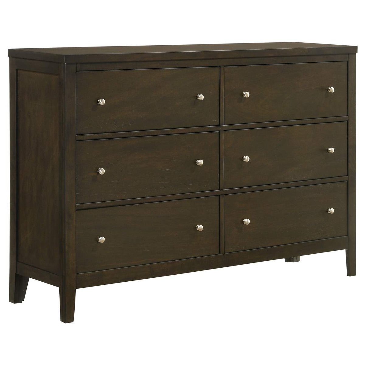 224421KW-S4 Wilkes 4-piece California King Bedroom Set Dark Cocoa