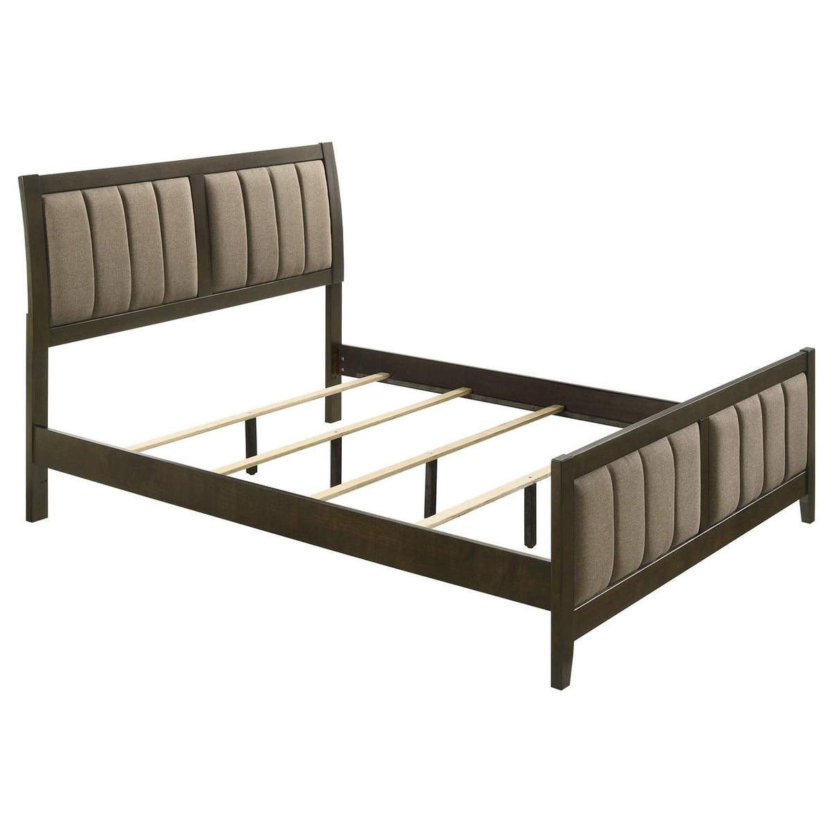 224421Q-S4 Wilkes 4-piece Queen Bedroom Set Dark Cocoa