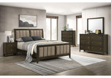 224421Q-S5 Wilkes 5-piece Queen Bedroom Set Dark Cocoa