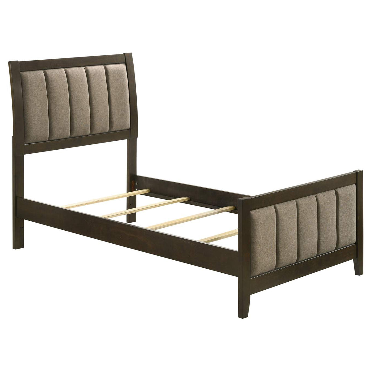 224421T-S5 Wilkes 5-piece Twin Bedroom Set Dark Cocoa