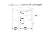 224421T-S5 Wilkes 5-piece Twin Bedroom Set Dark Cocoa