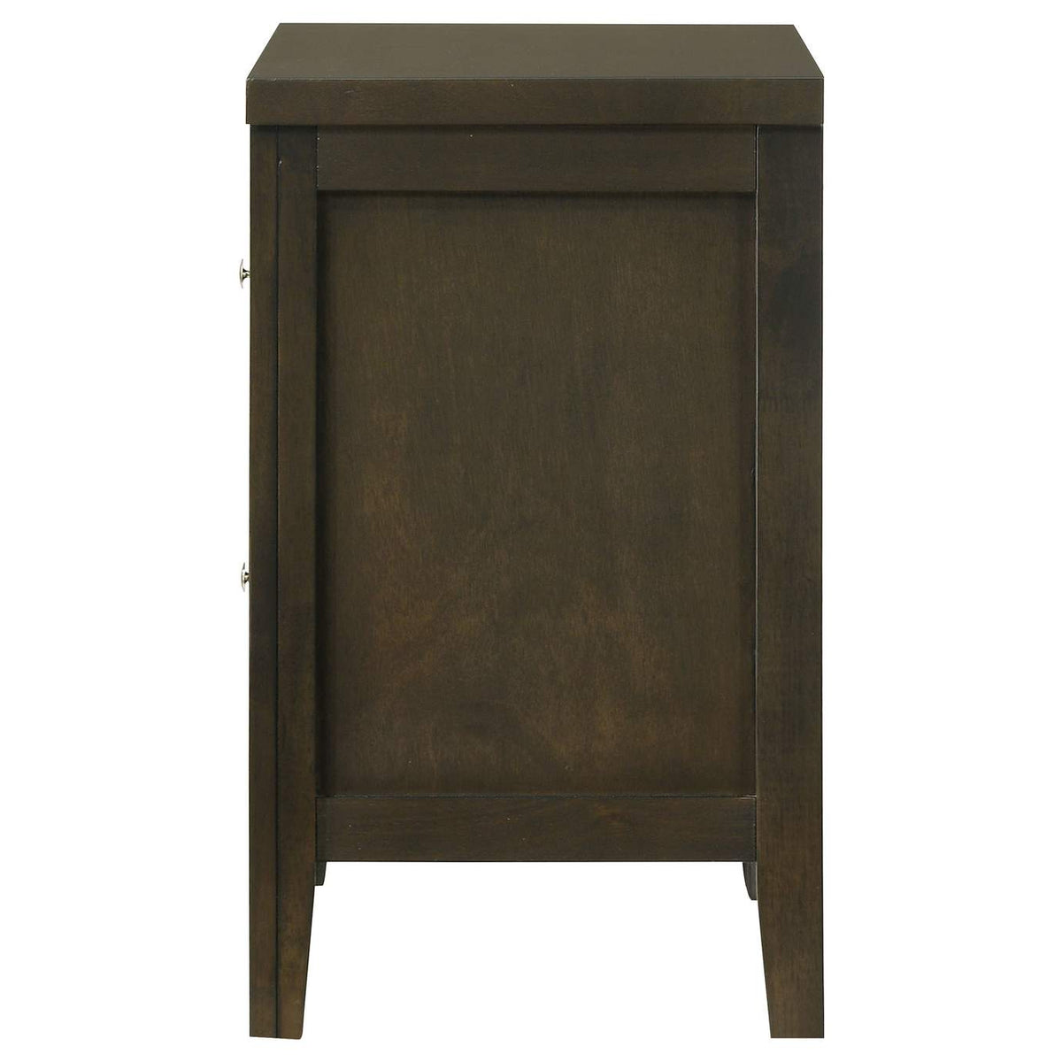 224422 Wilkes 2-drawer Nightstand Bedside Table Dark Cocoa