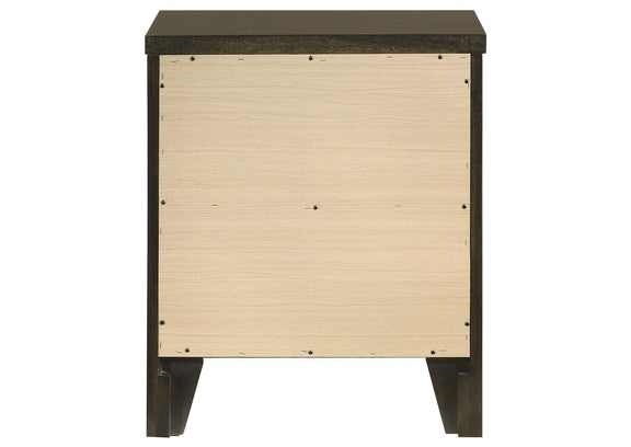 224422 Wilkes 2-drawer Nightstand Bedside Table Dark Cocoa