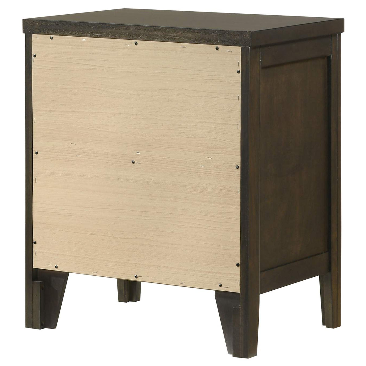 224422 Wilkes 2-drawer Nightstand Bedside Table Dark Cocoa