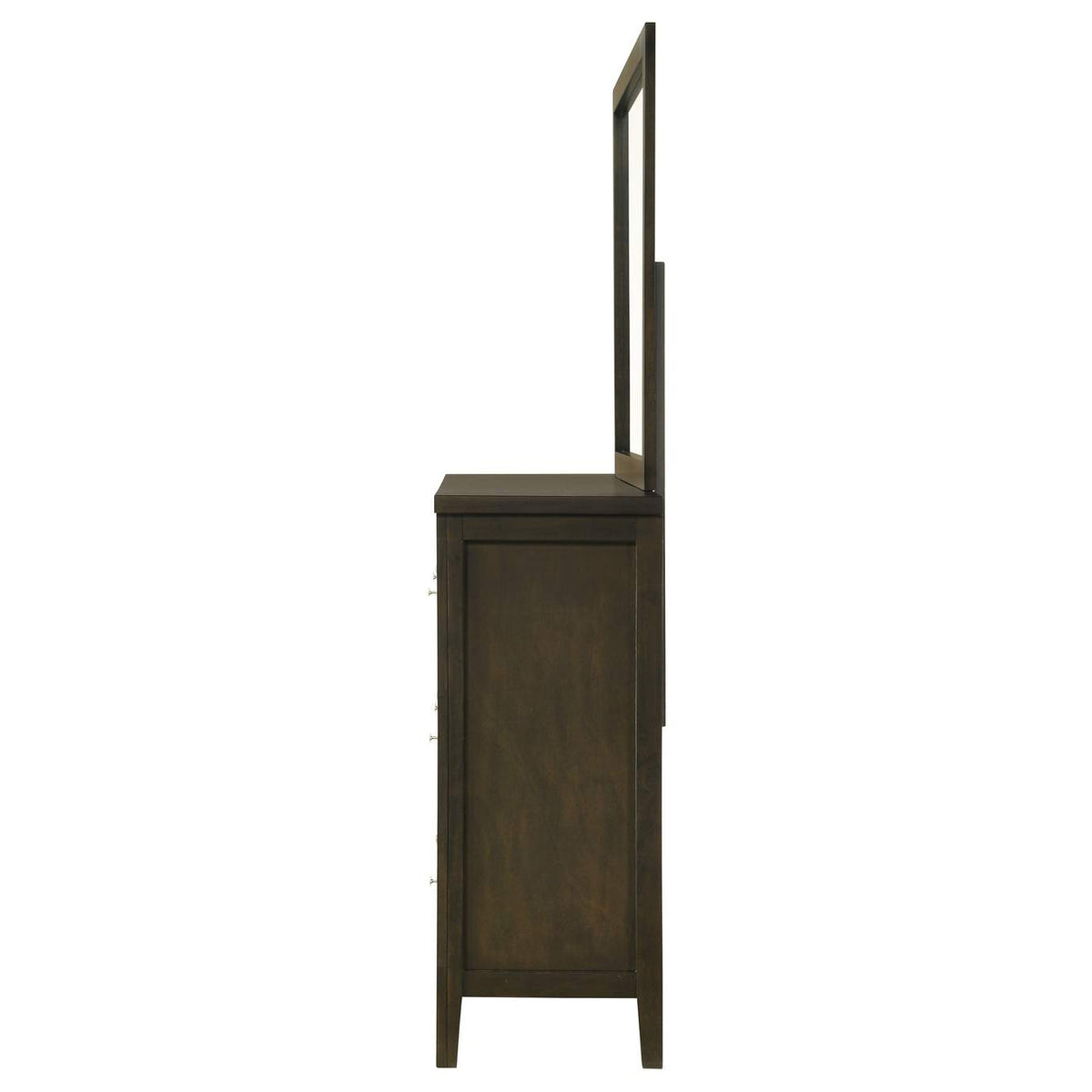 224423M Wilkes 6-drawer Dresser and Mirror Dark Cocoa