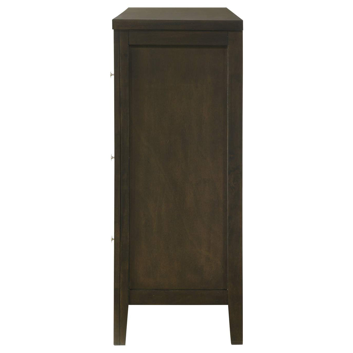 224423 Wilkes 6-drawer Dresser Cabinet Dark Cocoa