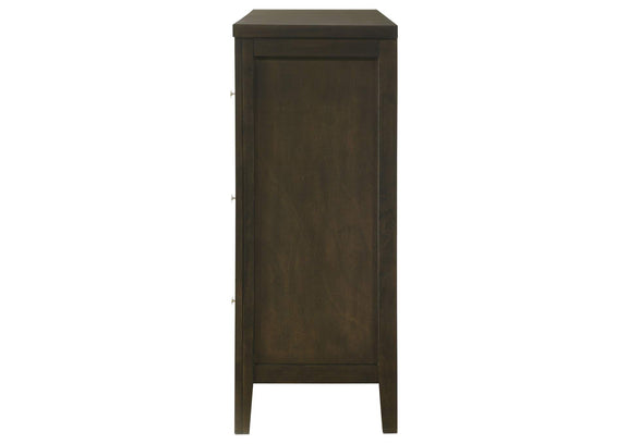 224423 Wilkes 6-drawer Dresser Cabinet Dark Cocoa