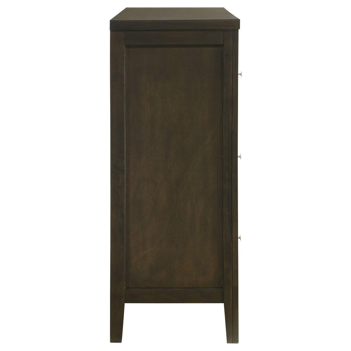 224423 Wilkes 6-drawer Dresser Cabinet Dark Cocoa