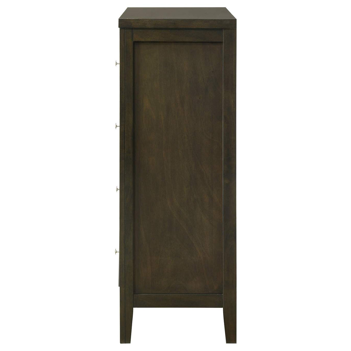 224425 Wilkes 4-drawer Chest of Drawers Dark Cocoa