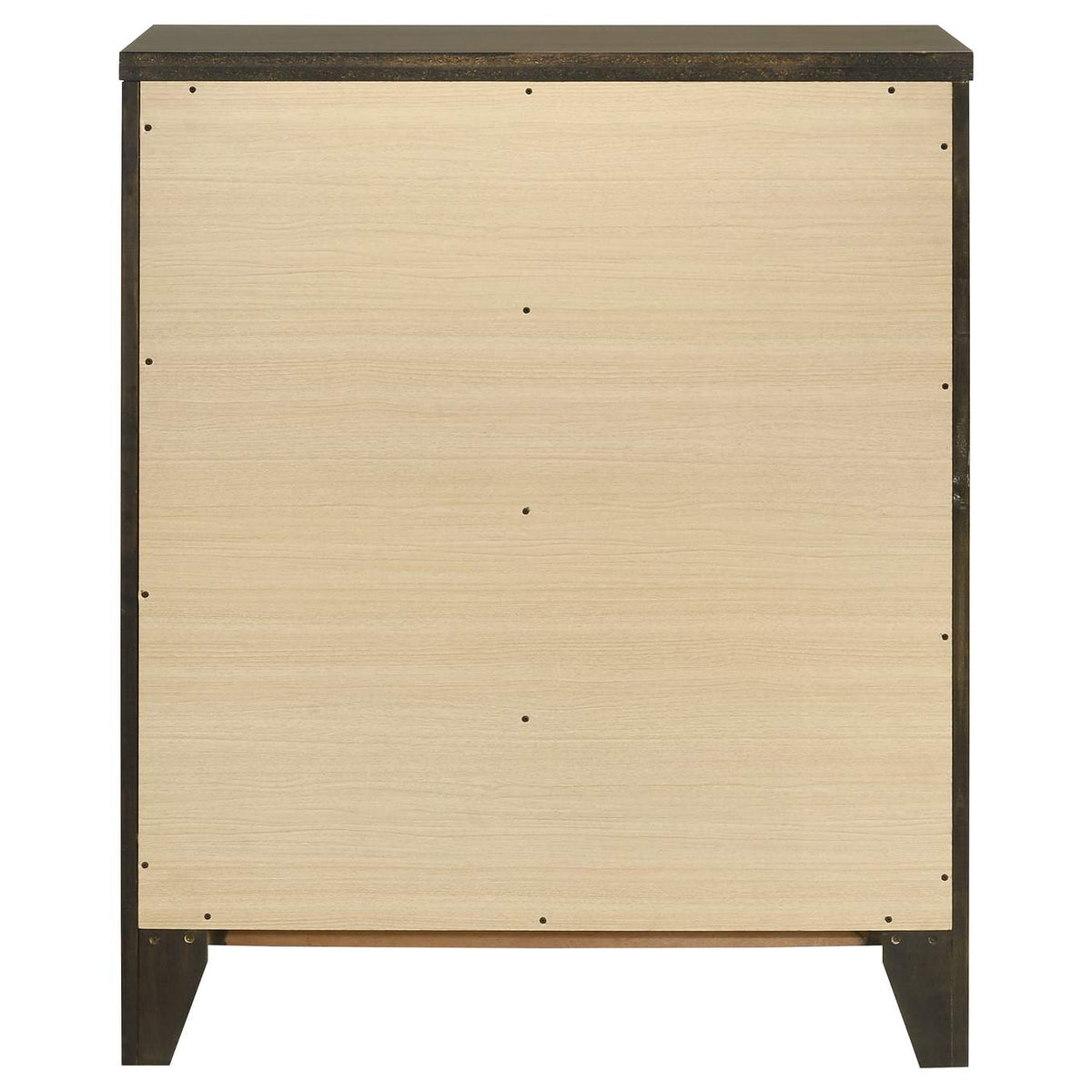 224425 Wilkes 4-drawer Chest of Drawers Dark Cocoa