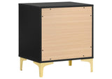 224451KE-S4 Kendall 4-piece Eastern King Bedroom Set Black