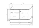 224451KW-S5 Kendall 5-piece California King Bedroom Set Black