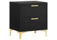 224452 Kendall 2-drawer Nightstand Black
