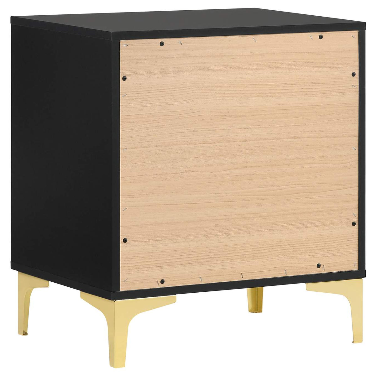 224452 Kendall 2-drawer Nightstand Black
