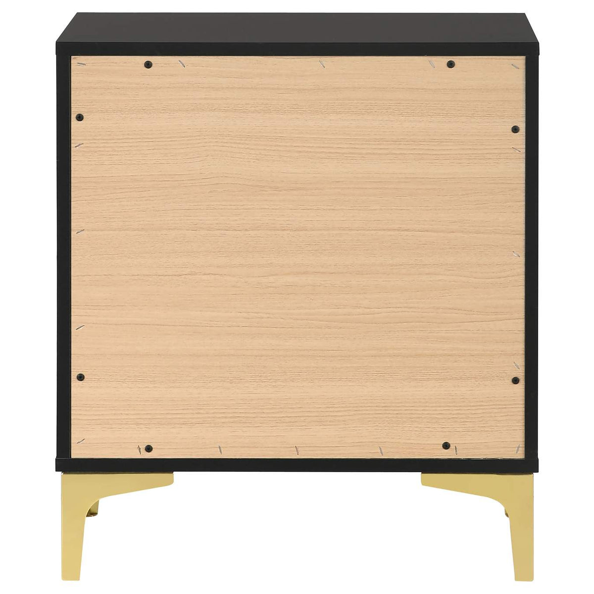 224452 Kendall 2-drawer Nightstand Black