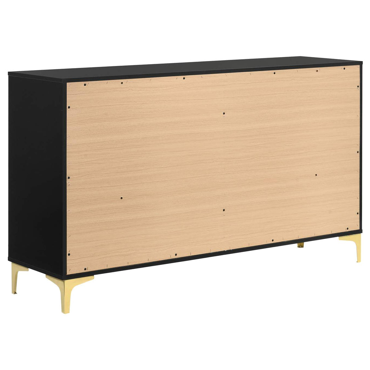 224453 Kendall 6-drawer Dresser Black