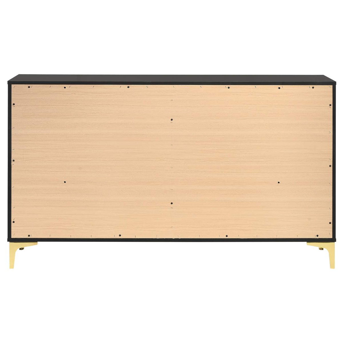 224453 Kendall 6-drawer Dresser Black