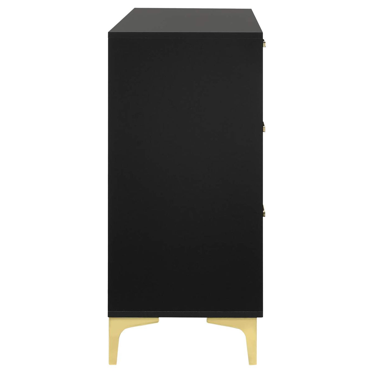 224453 Kendall 6-drawer Dresser Black