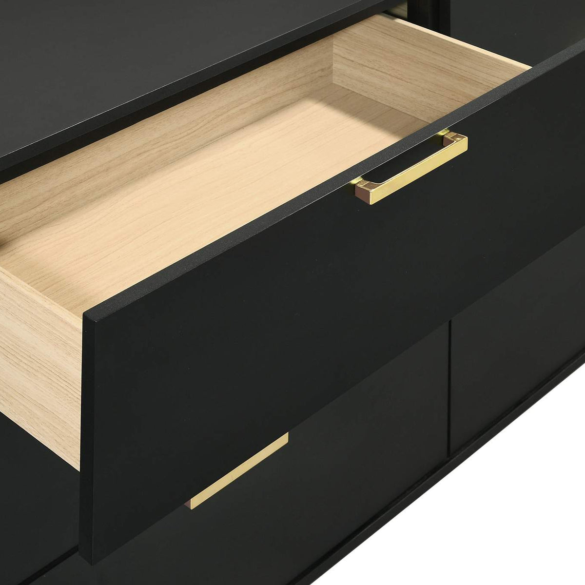 224453 Kendall 6-drawer Dresser Black