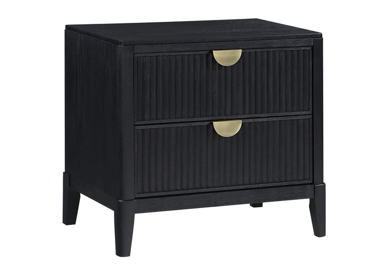 224710KE-S4 Brookmead 4-piece Upholstered Eastern King Bedroom Set Black