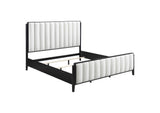 224710KE Brookmead 60-inch Upholstered Eastern King Bed Black
