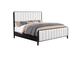 224710KE Brookmead 60-inch Upholstered Eastern King Bed Black