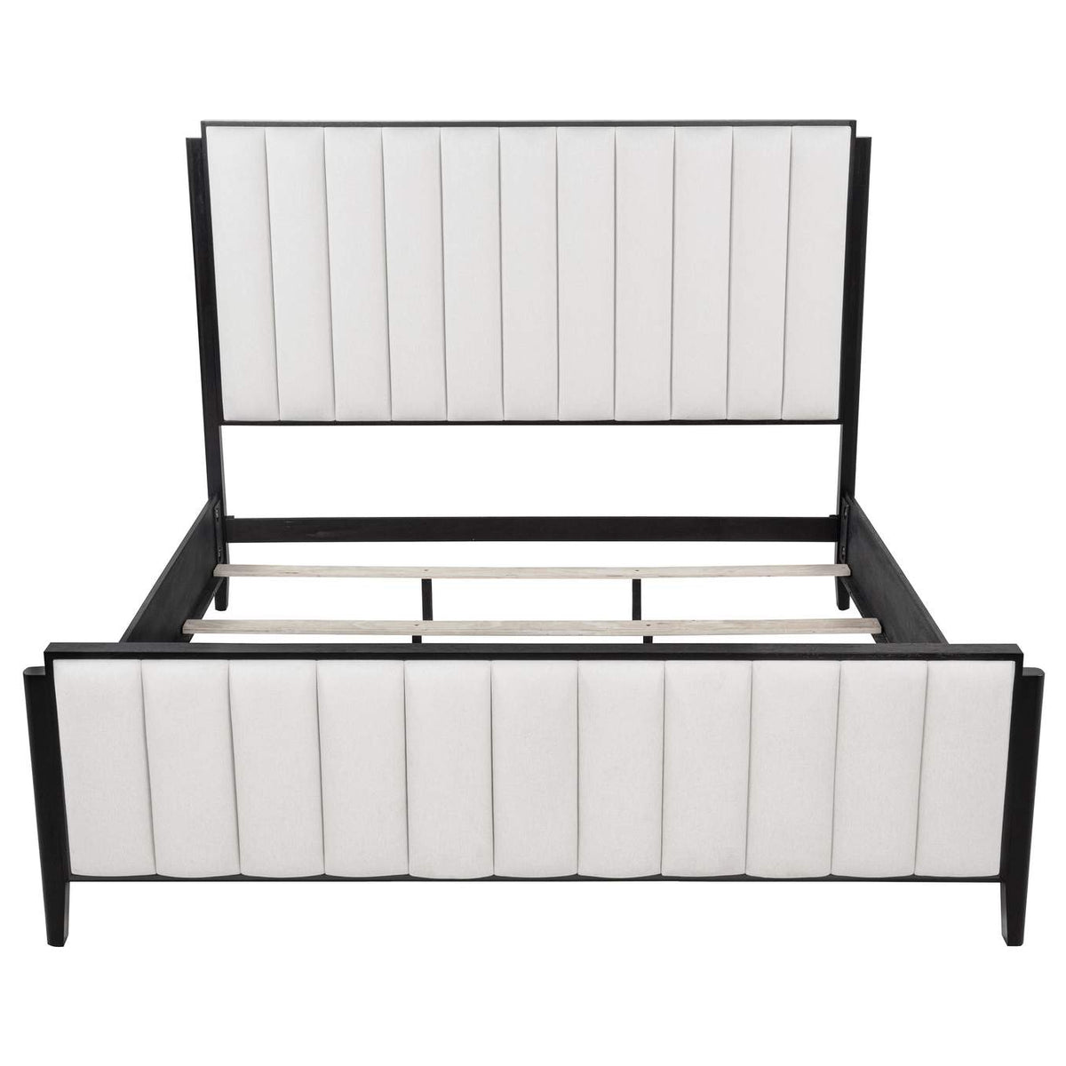 224710KE Brookmead 60-inch Upholstered Eastern King Bed Black