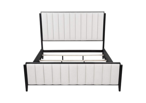 224710KE Brookmead 60-inch Upholstered Eastern King Bed Black