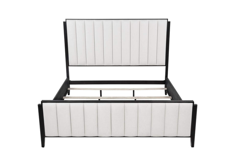 224710KE Brookmead 60-inch Upholstered Eastern King Bed Black