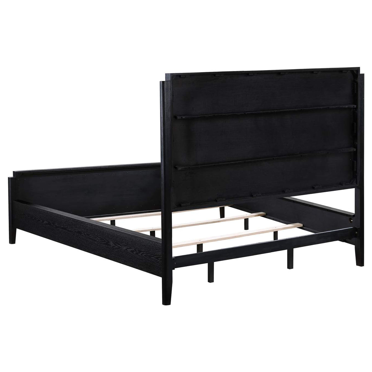 224710KW-S4 Brookmead 4-piece Upholstered Cal King Bedroom Set Black