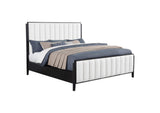 224710KW Brookmead 60-inch Upholstered California King Bed Black