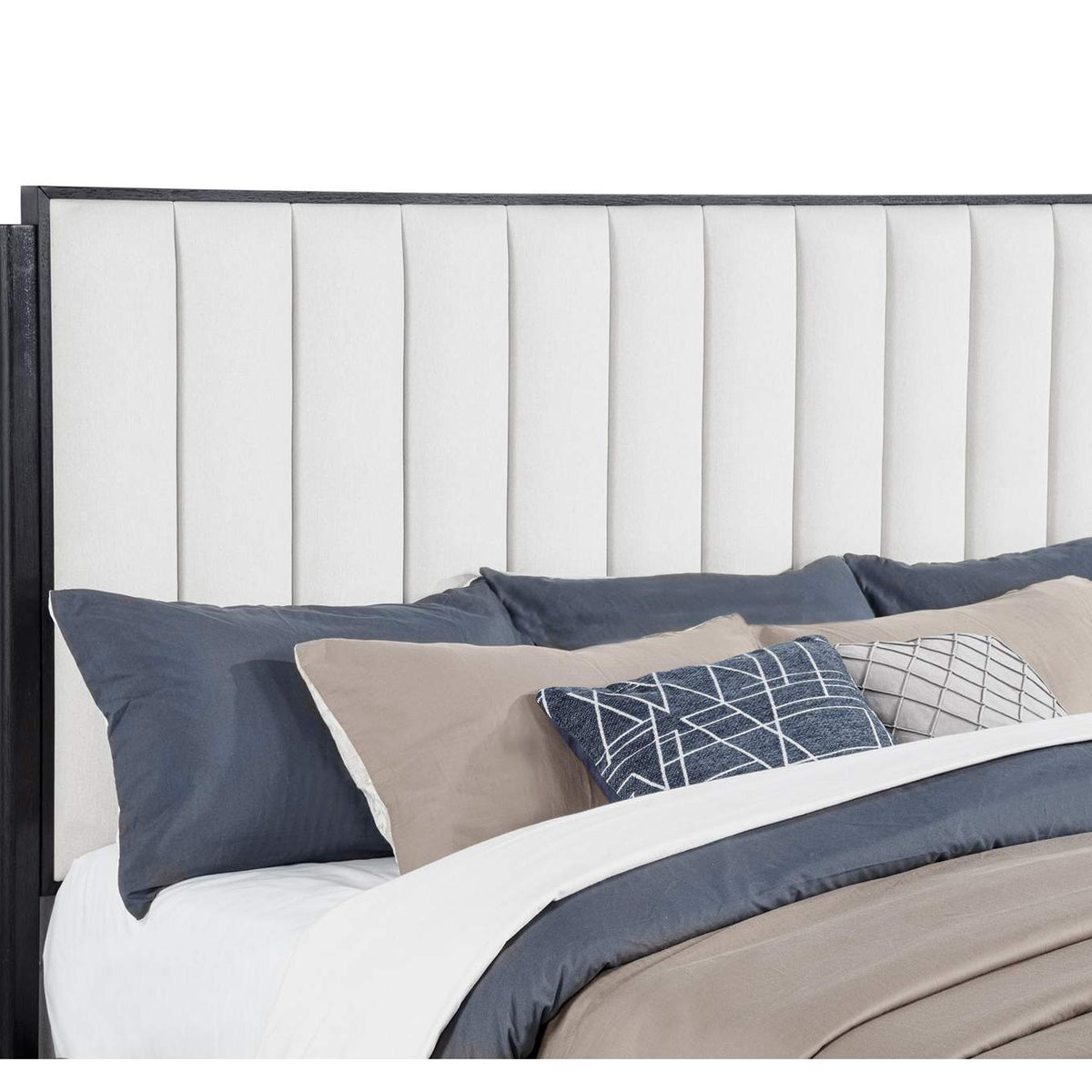 224710KW Brookmead 60-inch Upholstered California King Bed Black