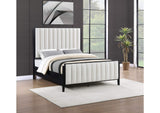 224710Q Brookmead 60-inch Upholstered Queen Bed Black