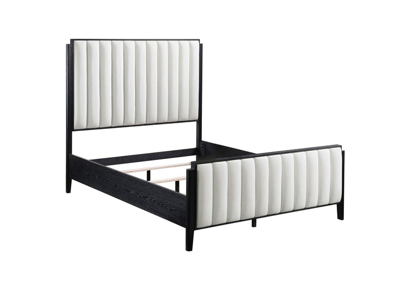 224710Q Brookmead 60-inch Upholstered Queen Bed Black