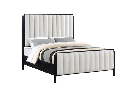 224710Q Brookmead 60-inch Upholstered Queen Bed Black