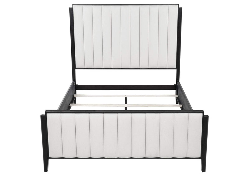 224710Q Brookmead 60-inch Upholstered Queen Bed Black
