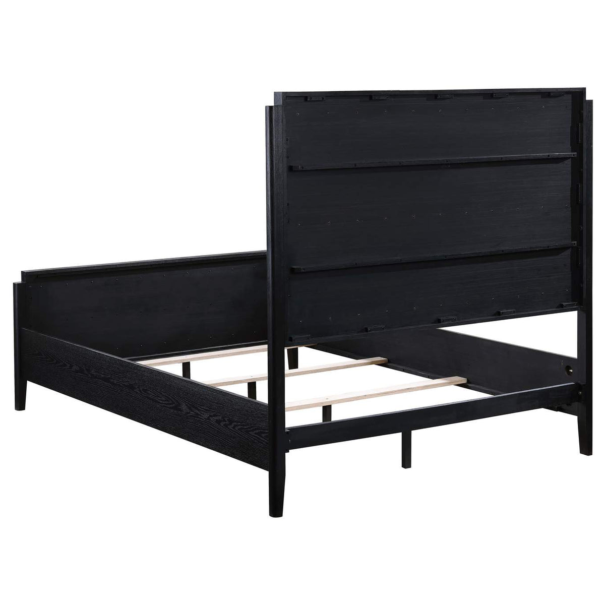 224710Q Brookmead 60-inch Upholstered Queen Bed Black