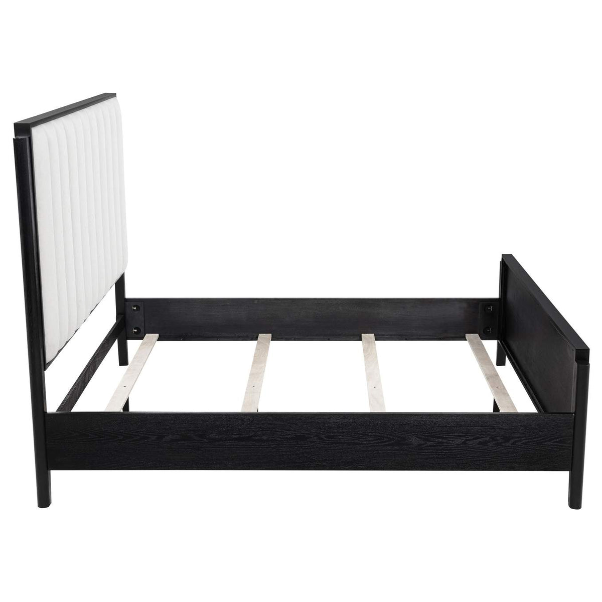 224710Q Brookmead 60-inch Upholstered Queen Bed Black