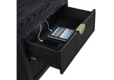 224711KE-S4 Brookmead 4-piece Eastern King Bedroom Set Black