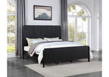 224711KE Brookmead Wood Eastern King Panel Bed Black
