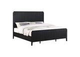 224711KE Brookmead Wood Eastern King Panel Bed Black