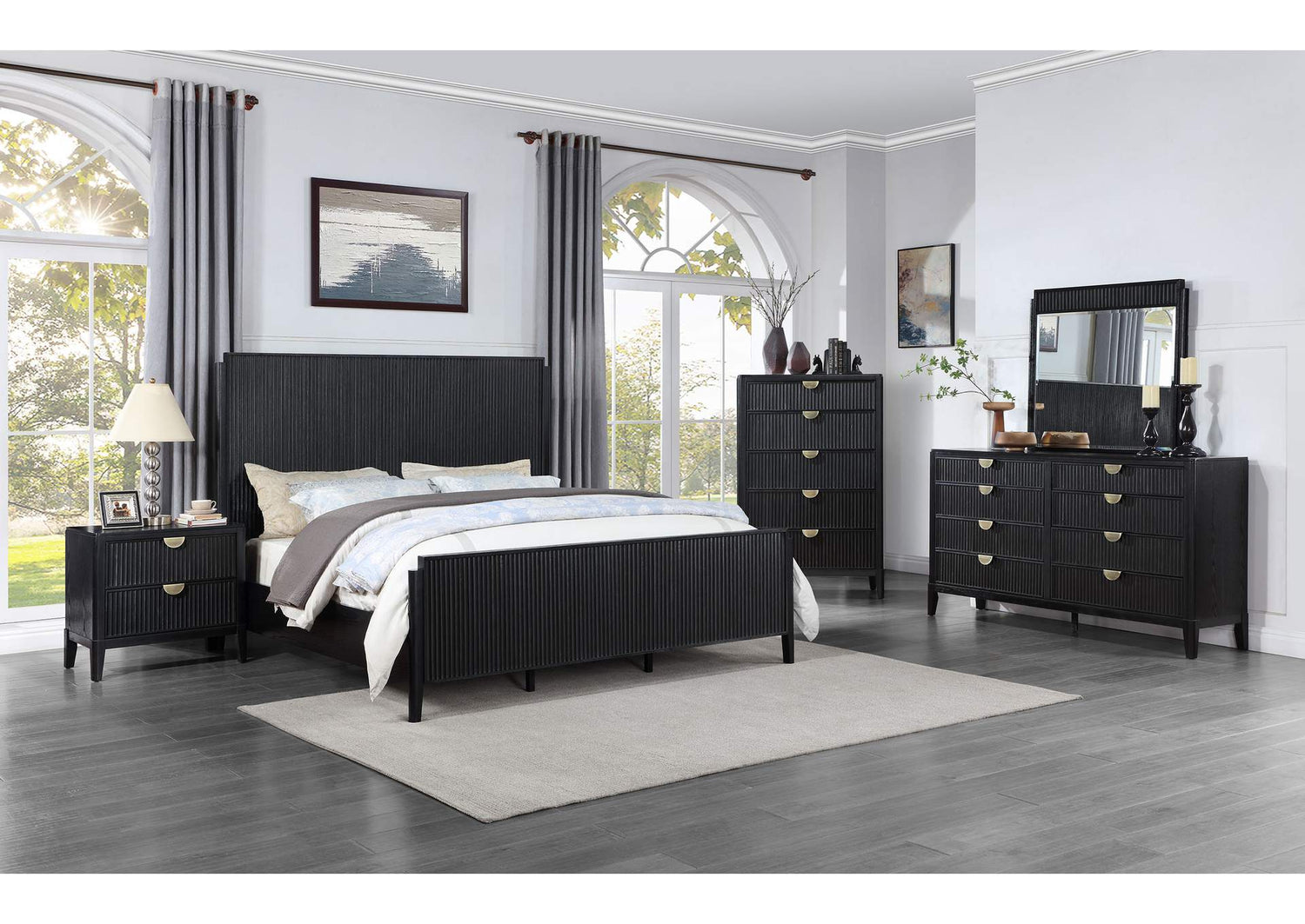 Brookmead 5-piece California King Bedroom Set Black